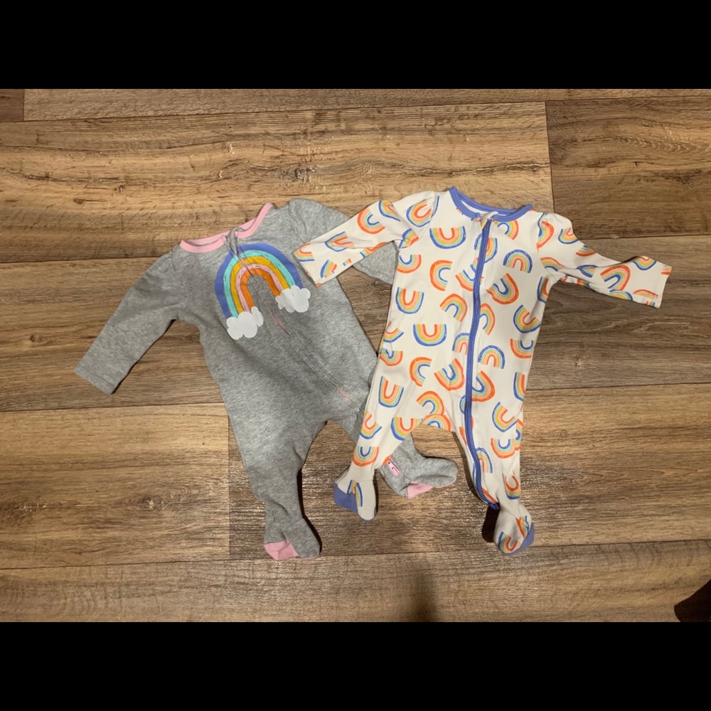 Rainbow Footies 2 pack